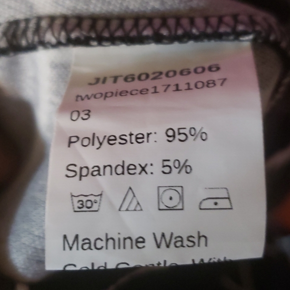 Women's Long sleeve crop top pencil midi skirt set - Picture 9 of 9